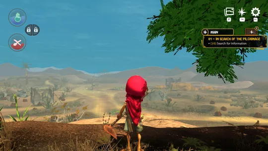 Cícera looking out over the caatinga valley — ARIDA 2: Rise of the Brave