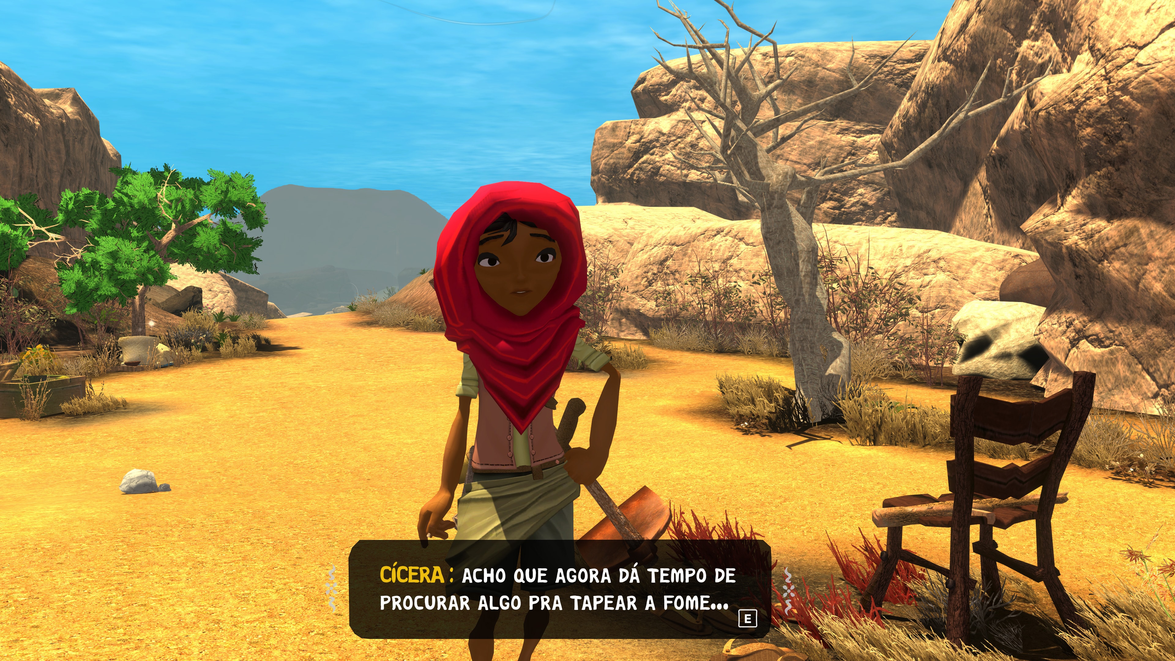 Cícera procurando algo para tapear a fome — ARIDA 2: Rise of the Brave